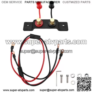Remote Battery Terminal Relocation Kit Jump Post Cable For Can-Am Maverick X3