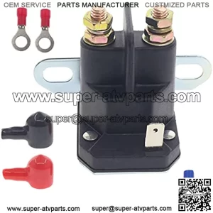 Starter Solenoid Relay 12V 3 Terminal for Trombetta 812-1211-211, 812-1201-211, 93265-19, 93265-1WR