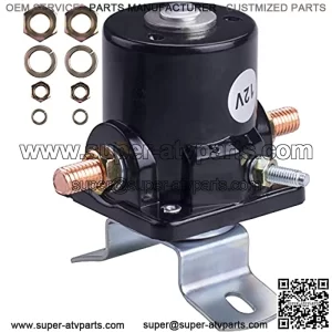 New Solenoid Relay Compatible with 12 Volt 2N 8N 9N Tractor 8N-11450 Sw218 Sw355 10-FO218-12V 7-1023-12V 240-14008 Replacement