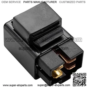 ATV Starter Relay Solenoid - Relay Assy Sealed Four Terminal Fits for Polaris Predator Scrambler Sportsman 50cc90cc Eton Viper RXL-50 RXL-70 AXL-50 TXL-50 TXL-90 DXL-90 Beamer II III Matrix 50