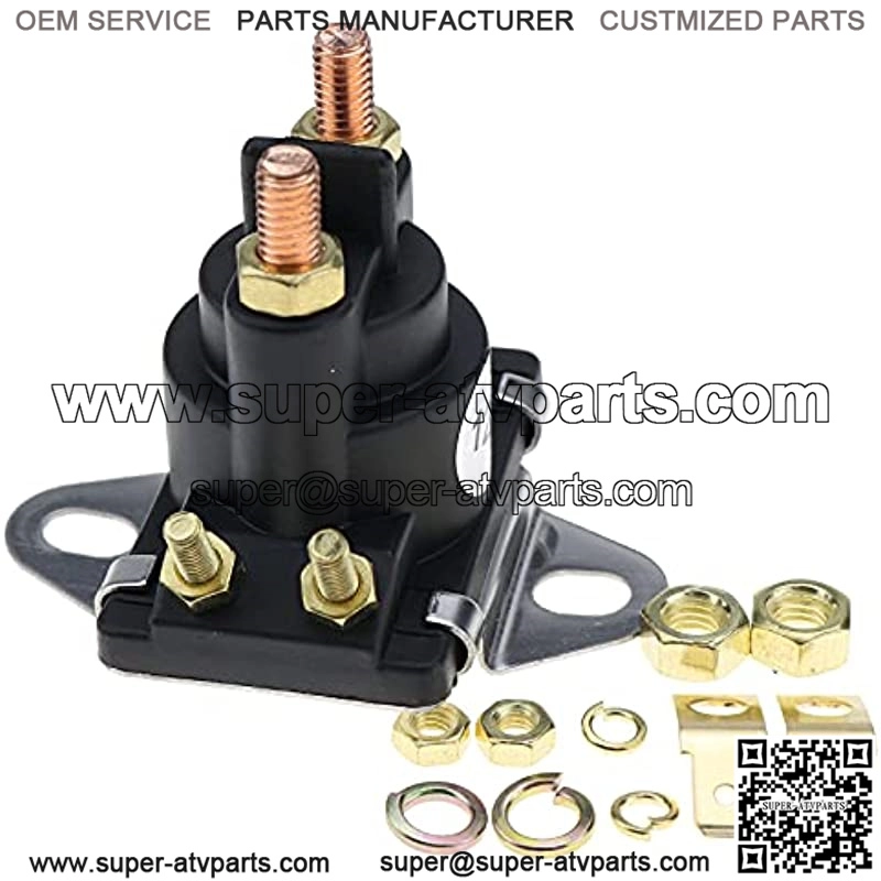 12V Starter/Power Trim Solenoid 96158T 89-818864T 89-846070 89-94318 89-96158 89-96158T 89818864T 89846070 8994318 8996158 8996158T for Mercury Mariner Outboard Motors 35-275 HP Sierra 18-5817 - Image 4