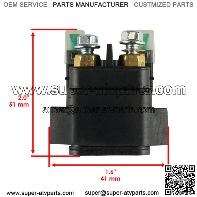 12V Starter Relay for Yamaha 4YR-81940-00-00 , 4YR-81940-01-00 , 4YR-81940-02-00 - Image 3