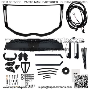 Can-Am Powerflip Windshield 715007097 for Maverick X3 & Maverick X3 Max OEM