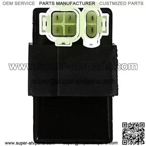 6 Pins CDI Igniter Module Box, Motorcycle Electronic Igniter 4 Wheeler Quad Bikes Coil Solenoid Relay Voltage Regulator for GY6 50cc 125cc 150cc ATV Moped Scooter GO KART (1 pc)