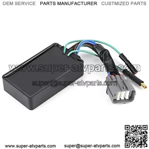 ATV CDI Box Igniter ATV CDI Box Igniter 30410?HM5?A11 Fit for TRX 350 Rancher FE FM TE TM 2000?2005 ABS 3.7 x 2.2in 30410-HM5-A11 30410-HM5-S01 30400-HM5-506