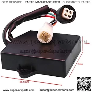 Ignition CDI Module Box For YFZ350 Yamaha Banshee 350 ATV 1987-1994 Replace OE # 2GU-85540-51-00 Durable