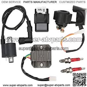 CDI Regulator Kit,Igniter CDI Regulator Kit CDI Regulator Kit Repairing Tool Replacement for CG150cc 200cc 250cc Vertical Engine Chinese ATV