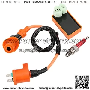 30510?HC4?000, Ignition Plug Reliable Ignition Coil CDI Box for ATV
