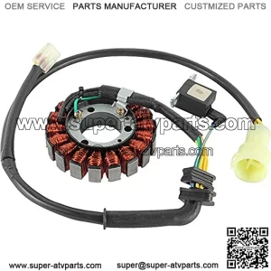 AHA4059 New Stator Coil 12-Volt For Honda ATV, 31120-HM3-671 for 2009 TRX300X w/ 281cc 31120-HM3-671