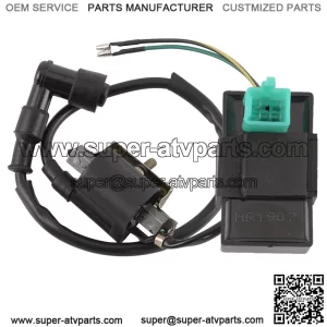 Off-road vehicle ATV ATV ignition high pressure pack spark plug five-pin igniter ignition coil CRF50 70