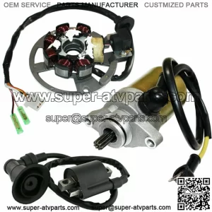 Stator for Polaris Scrambler 90 Starter Ignition Coil 2001 2002 2003 Atv New