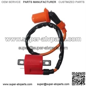 Ignition Coil, High Performance for 150cc - 250cc ATVs, Dirt Bikes, Go Karts