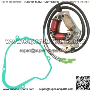 Stator And Gasket for Suzuki LT250R Quadracer 250 2X4 1985 1986
