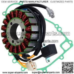 Stator And Gasket for Kawasaki Bayou 300 KLF300C KLF 300C 4X4 1989-2005
