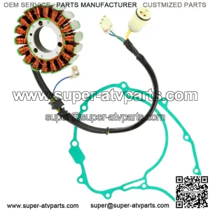 Stator & Gasket for Honda TRX300FW Fourtrax 4X4 1994-1996 **18 Pol**