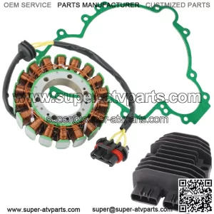 Stator Regulator Rectifier And Gasket For Polaris General 1000 2016 2017-2019 (For: Polaris)