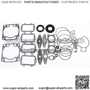 Arctic Cat Full Engine Gasket Set 600cc 600 Sno Pro 2009-2013 Snowmobile Liquid Cooled 2 Cylinder PWC 123-10014