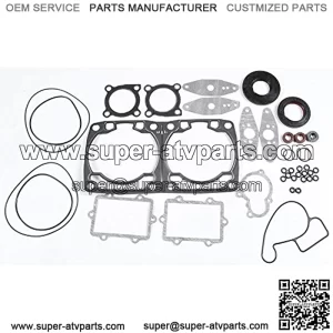 Arctic Cat Full Engine Gasket Set 800cc F8, CF8, M, CFR 2010-2017 Snowmobile Liquid Cooled 2 Cylinder PWC 123-10015