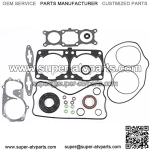 Polaris Full Engine Gasket Set 800cc 800 IQ 2008-2010 Snowmobile Liquid Cooled 2 Cylinder PWC 123-12016