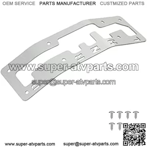 Osmanthus ATV UTV Pieza de Ajuste de la compuerta de la Puerta de Carreras de Aluminio Ajuste para Can-Am Maverick X3 MAX Turbo R XDS 2017-2021