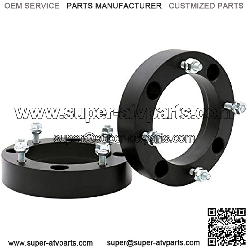 1.5"4x156mm ATV Wheel Spacers for Polaris ACE + RS1 + RZR 570/800/900 | 4x156mm Bolt Pattern 3/8 x 24 Studs For 2008-2012 Polaris RZR 800,2pcs
