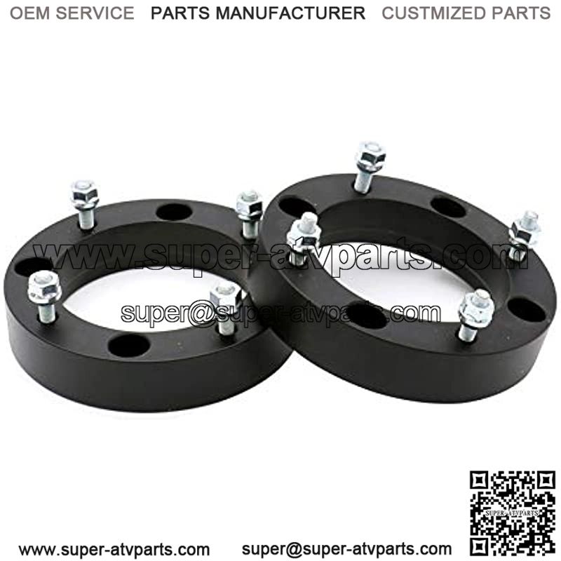 1.5"4x156mm ATV Wheel Spacers for Polaris ACE + RS1 + RZR 570/800/900 | 4x156mm Bolt Pattern 3/8 x 24 Studs For 2008-2012 Polaris RZR 800,2pcs - Image 2