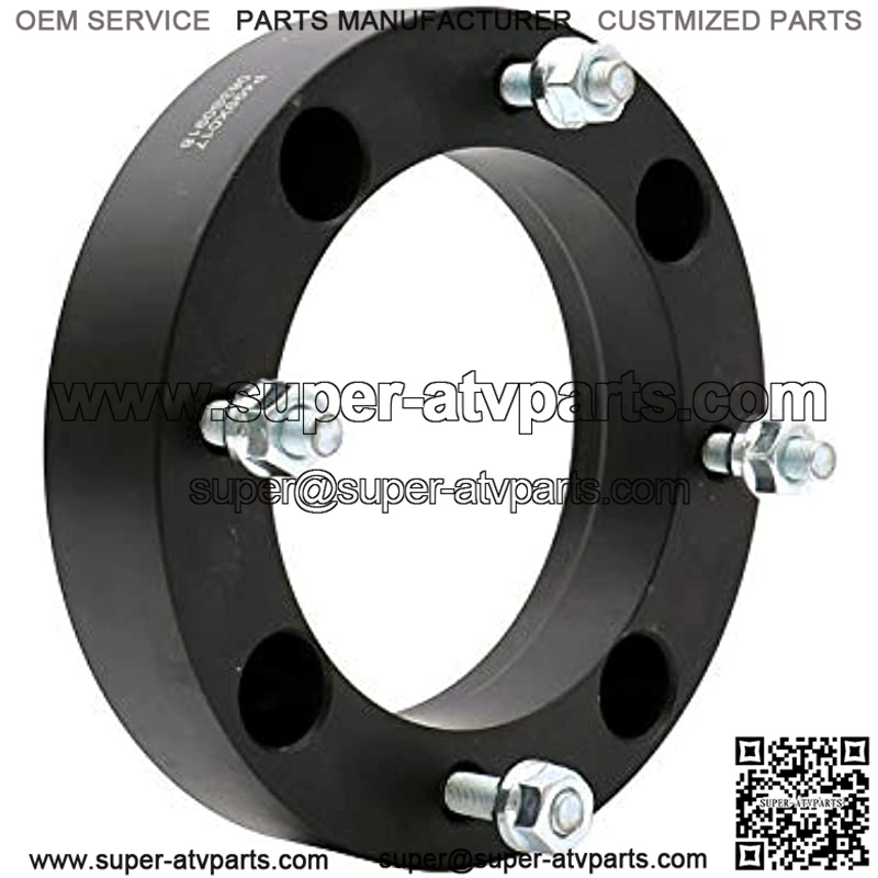 1.5"4x156mm ATV Wheel Spacers for Polaris ACE + RS1 + RZR 570/800/900 | 4x156mm Bolt Pattern 3/8 x 24 Studs For 2008-2012 Polaris RZR 800,2pcs - Image 3