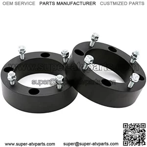 2PC 2" Wheel Spacers 4/156 for Polaris Sportsman 400 500 600 700 800 ATV UTV RZR/Adapters 4x156 16X 3/8-24x1 (3/8") Studs