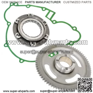 Starter Clutch Idler Gear Gasket for Kawasaki Bayou 400 KLF400B 4X4 1993-1999 (Fits: Kawasaki)