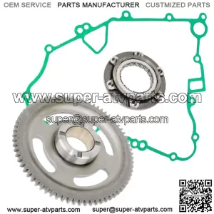 Starter Clutch Idler Gear Gasket for Kawasaki Brute Force 650 KVF650 4X4 05-13 (Fits: Kawasaki)
