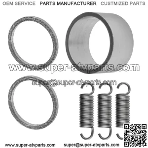 Exhaust Pipe Gaskets and Springs for Can-Am Bombardier DS650 Baja X 2000-2007