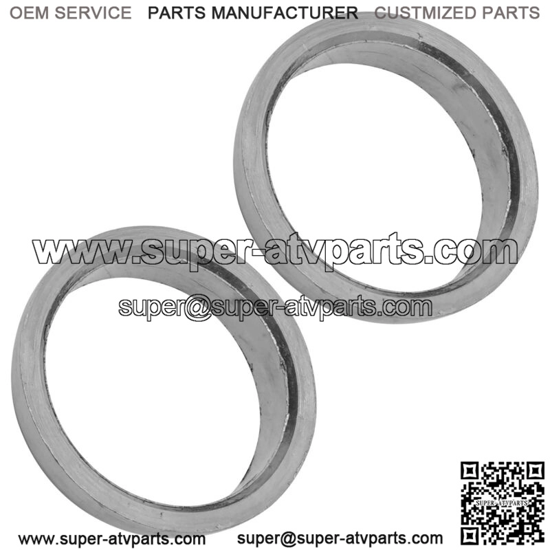 2X 5211688 Exhaust Muffler Gasket For Polaris 2010-2019