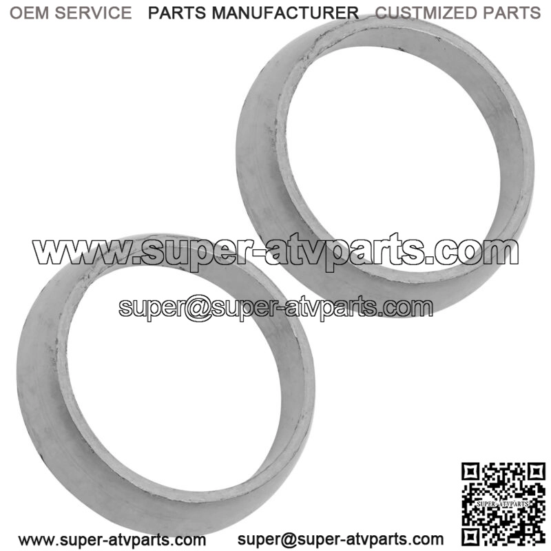 2X 5211688 Exhaust Muffler Gasket For Polaris 2010-2019 - Image 3