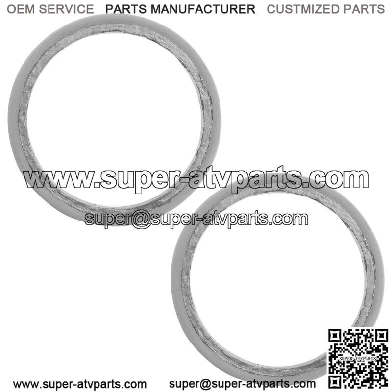 2X 5211688 Exhaust Muffler Gasket For Polaris 2010-2019 - Image 4