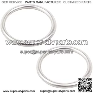 Exhaust Sealing Gaskets Compatible with Polaris RZR Xp 900 / RZR Xp 4 900 2011 2012 2013