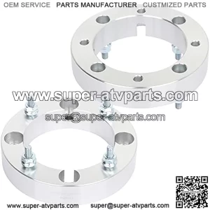 2Pcs 4x156 to 4x156 Wheel Spacers 1.5 inch 4 Lug 10x1.25 Studs 131mm Bore Wheel Spacers fits for 2014-2017 for RZR XP 4 1000 Wheel Spacers 2013-2017 for Ranger XP 900 Wheel Spacers