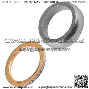 1HP-E4714-00-0 3B4-14714-20-00 Exhaust Pipe Gasket Kit Grizzly 700 YFM700D 14-15