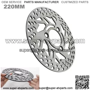 220MM ATV Brake Caliper Disc Disk Rotor Trail Quad Dirt Bike ATV Buggy Hardware