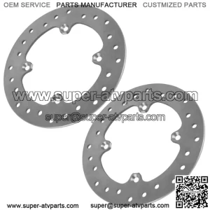 2x Brake Disc Rotor for CanAm Front/Rear Left/Right 705601511