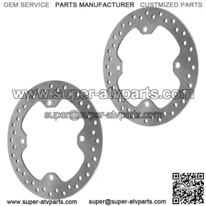 2x Front / Rear Brake Disc For Polaris Sportsman 550 EPS 2011-2013