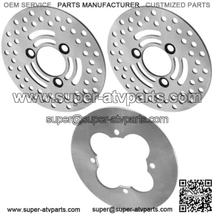 For Suzuki Quadsport Z400 Front Rear Brake Disc Kit LT-Z400 LTZ400Z 2003 - 2013