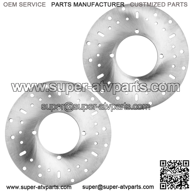 2 Front Brake Disc Rotor for Polaris Sportsman 400 500 4X4 2004 2005 2006-2012