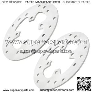 Front Left and Right Brake Disc Rotor fits Polaris Predator 500 2003 2004 - 2007