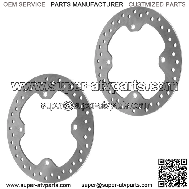 2x Front / Rear Brake Disc For Polaris 5250205