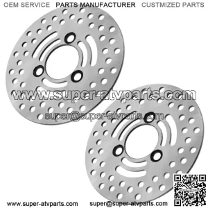 2 Front Brake Disc Rotor for Suzuki 59211-07G00