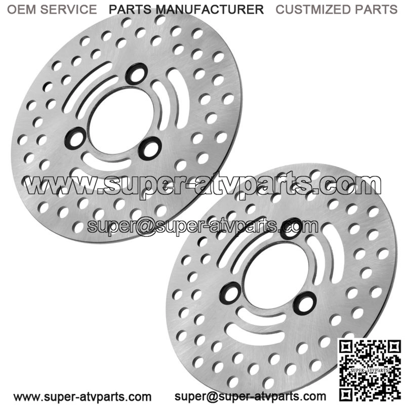 2 Front Brake Disc Rotor for Suzuki 59211-07G00