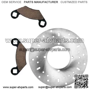 Front Brake Disc Rotor Pads For Polaris Magnum 500 2001-02 / Magnum Rmk 500 2002