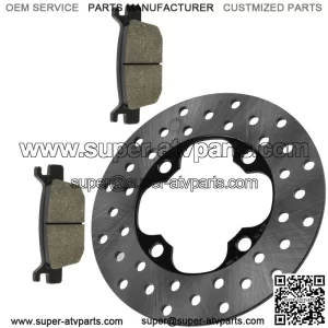 Front Left or Right Brake Disc w/Pad for Honda FourTrax Rincon TRX680FA 2006-14