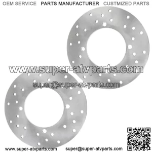 2 Rear Brake Disc Rotor for Polaris RZR 800 2008 2009 2010 2011 2012 2013 2014
