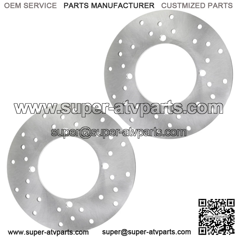 2 Rear Brake Disc Rotor for Polaris RZR 800 2008 2009 2010 2011 2012 2013 2014